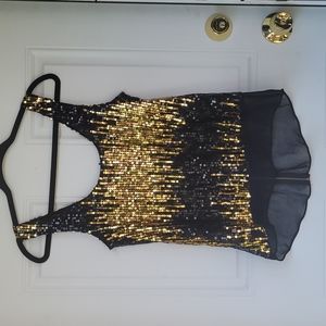 Misses dazzling sequin Top
